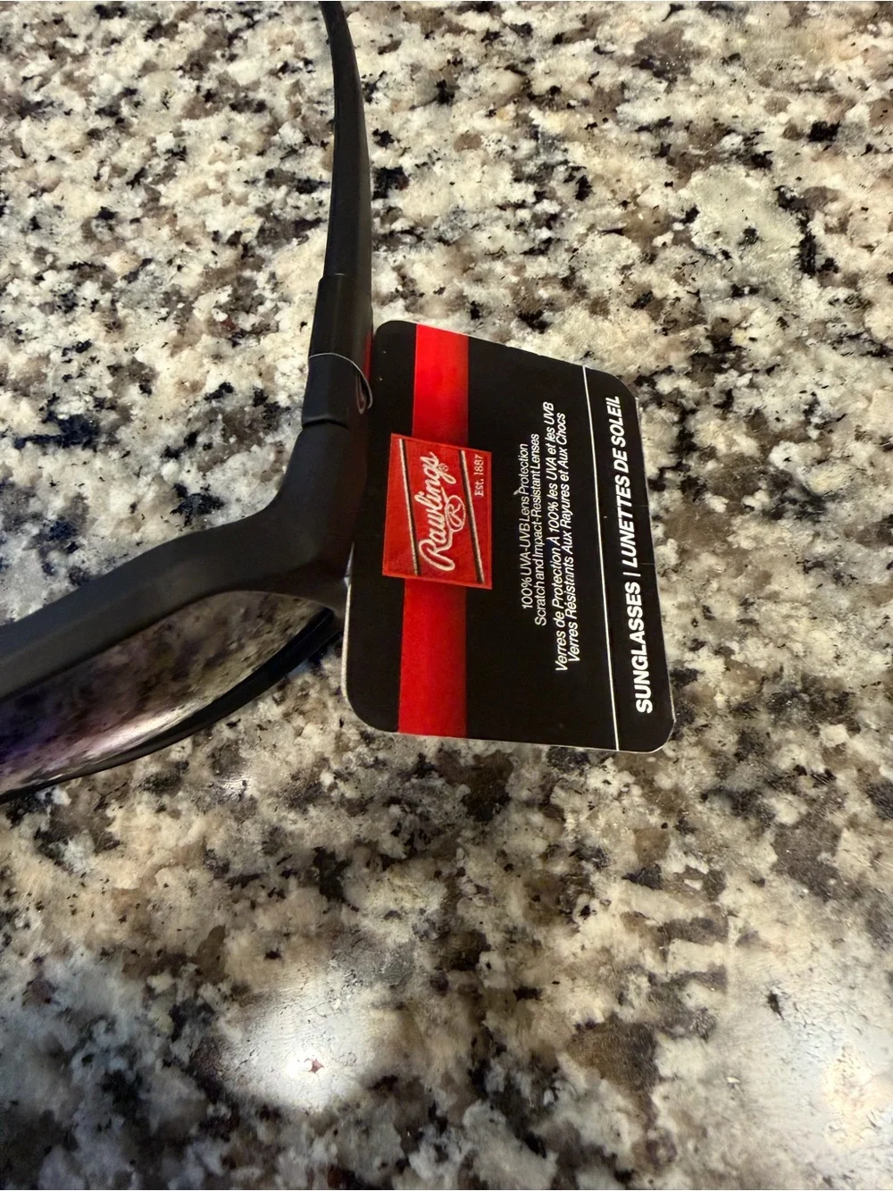 Rawlings Youth Black Mirrored Shield Baseball Sunglasses NWT